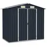 Image de Abri de Jardin Cabane à Outils Remise d'Extérieur Maison de Stockage Hangar de Rangement Remise à Outils Anthracite 46299