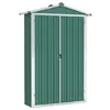 Image de Abri de jardin Vert 107,5x46x183 cm Acier galvanisé
