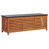 Image de Boîte de rangement de jardin 150x50x55 cm Eucalyptus solide