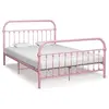 Image de Bedframe metaal roze 140x200 cm284513