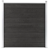 Image de Clôture de jardin WPC 180x186 cm Gris