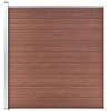 Image de Schutting 175x186 cm HKC bruin49068