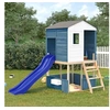 Image de Toboggan de jeu bleu 175x38x23 cm polypropylène 92308