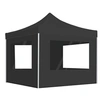 Image de Partytent inklapbaar met wanden 2x2 m aluminium antraciet48932