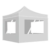 Image de Partytent inklapbaar met wanden 2x2 m aluminium wit48934
