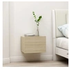 Image de Table de chevet chêne sonoma 40x30x30 cm Bois d'ingénierie801059