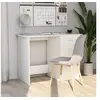 Image de Bureau Blanc 100x50x76 cm Bois d ingénierie