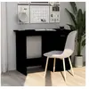 Image de Bureau Noir 100x50x76 cm Bois d'ingénierie