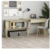 Image de Bureau d'angle Chêne sonoma 200x50x76 cm Aggloméré