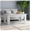 Image de Table basse Blanc 100x60x42 cm Bois d ingénierie