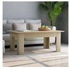 Image de Table basse Chêne sonoma 100x60x42 cm Bois d'ingénierie