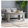 Image de Table basse Gris béton 100x60x42 cm Bois d'ingénierie