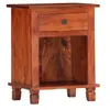 Image de Table de chevet 40 x 30 x 50 cm Bois d'acacia massif