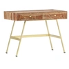 Image de Bureau avec tiroirs 100x55x75 cm bois solide