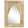 Image de Miroir peint à la main 40x55 cm Bois de manguier solide