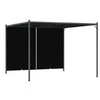 Image de Pergola de jardin avec toit rétractable 3x3 m Anthracite