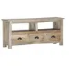Image de Meuble TV 110x30x50 cm Bois massif de manguier