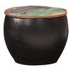 Image de Table basse 53x43 cm Bois de récupération massif