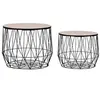 Image de Tables basses 2 pcs Noir