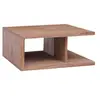 Image de Table basse 70x70x30 cm Bois de teck massif