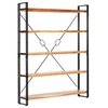 Image de Bibliothèque à 5 niveaux 140x30x180 cm Bois d acacia solide