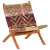 Image de Chaise H. 79 cm pliable interieur en bois massif []