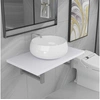 Image de 2-delige Badkamermeubelset keramiek wit279343