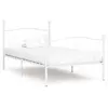 Image de Cadre de lit sans matelas avec sommier à lattes métal 90x200 cm