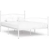 Image de Cadre de lit sans matelas avec sommier à lattes métal 160x200cm