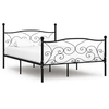 Image de Bedframe met lattenbodem metaal zwart 140x200 cm284457