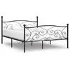 Image de Bedframe met lattenbodem metaal zwart 200x200 cm284460