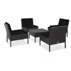 Image de Salon de jardin modulable polyethylene 5 personnes 5 pieces