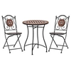 Image de Ensemble de bistro 3 pcs mosaïque Carreau céramique Terre cuite