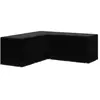 Image de Housse de salon de jardin Forme de L 12 oillets 250x250x90 cm