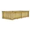 Image de Jardinière surélevée 196x100x50 cm Bois de pin imprégné