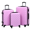 Image de Ensemble de valises rigides 3 pcs Rose ABS 92414