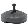 Image de Socle de parasol rempli de sable/d'eau 20 L Plastique rotin