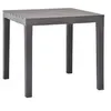 Image de Table de jardin Moka 78x78x72 cm Plastique