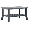 Image de Table basse Vert 90x60x46 cm Plastique