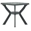 Image de Table de bistro Vert 70x70x72 cm Plastique