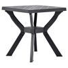 Image de Table de bistro Anthracite 70x70x72 cm Plastique