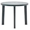 Image de Table de jardin Vert 89 cm Plastique