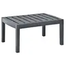 Image de Table de jardin Anthracite 78x55x38 cm Plastique
