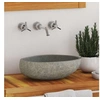 Image de Lavabo en pierre de rivière ovale (29 38)x(24 31) cm