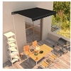 Image de Luifel handmatig uittrekbaar 350x250 cm antraciet3051238