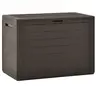 Image de Boîte de rangement de jardin Marron 78x44x55 cm