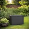 Image de Boîte de rangement de jardin Anthracite 78x44x55 cm
