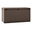 Image de Boîte de Rangement de Jardin Coffre de Stockage Boîte de Stockage Coffre de Rangement Extérieur Patio Terrasse Marron 49447
