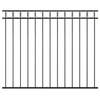 Image de Schuttingpaneel 1,7x1,5 m staal zwart146319