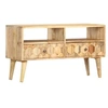 Image de Meuble TV 90x30x50 cm Bois de manguier solide